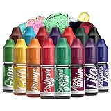 Belissia Lebensmittelfarbe Set – 15x10ml flüssig & hochkonzentriert –...