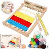 Seelenklang Webrahmen für Kinder - Webstuhl für Kinder ab 4 Jahre,...