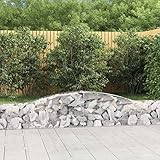 Gabionen with Hochbogen, Verzinktes Eisen, Decorative Gabionenkörbe,...
