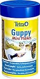 Tetra Guppy Mini Flakes Fischfutter - ausgewogenes, nährstoffreiches...