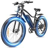 Elektrofahrrad mit 26 x 4.0 Fat Tire für Erwachsene 25km/h 250W Motor,48V...