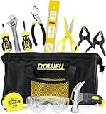 DOWELL Kinder-Werkzeug-Set mit Werkzeugtasche inklusive...