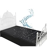 Schwarz 220cmx130cm wasserdichte Platte PVC Matratze Decke, Spiel...