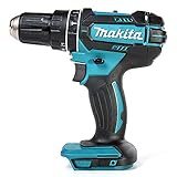 Makita DHP482Z 18 V LXT Li-Ion Kombi-Bohrer, 2 Geschwindigkeiten, Blau,...