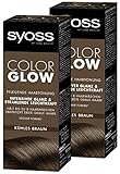 Syoss Color Glow Pflegende Haartönung Tiefes Braun (2x 100 ml),...