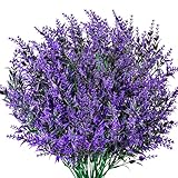 Xiaomoyu 6 Pcs Künstliche Lavendel Blumen Deko, Kunstblumen Pflanze,...