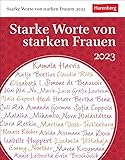 Starke Worte von starken Frauen - Kalender 2023 - Harenberg-Verlag -...