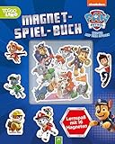 PAW Patrol Magnet-Spiel-Buch: Lernspaß mit 16 Magneten. Für Kinder ab 4...