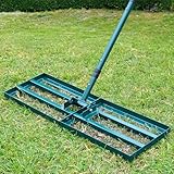Signstek Rasenrakel Rasen/Lawn Leveling Rake Golf rasenrakel Werkzeug mit...