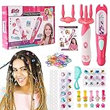 BuzzoXerex Haarflechtmaschine Mädchen Set, DIY Flechthilfe Haare mit...