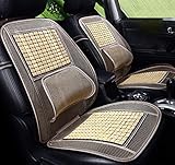GPWDSN Universal Autositzbezug Holzkugeln Massage Sitzkissen Sommerkissen...