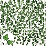 MmotZsb 5 Stück Künstlicher Efeu Girlande, Künstliche Girlande Pflanze...