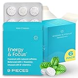 Generisch Energiekoffeinminze mit L-Theanin, Kaugummi, Koffein, B12 &...