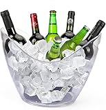 ZBPASL 8L Eiseimer Champagner Eimer,Eis Eimer,Weinkühler...