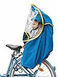 Bub-up Kids Regenschutz für Kinderfahrradsitz. Fahrrad Kindersitz...