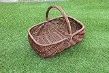 Erntekorb aus Weide Kartoffelkorb Einkaufskorb Weidenkorb Pilzkorb Weiden...