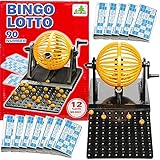 104-teiliges Spiele-Set * BINGO * | mit 90 Kugeln, 12 Karten mit 180...