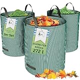 TTL Garden 3x 272L Gartensack - DOPPELTER BODEN extra stabil selbststehend...