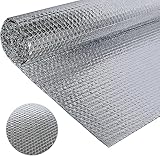 Doppelseitige Aluminiumfolie Isolierung 60 cm X 3 m,3mm Dicke Isolierfolie...