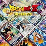 50 Dragonball Karten Lot mit 3 Holo Karte - Dragon Ball Card Game -...