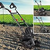 BRAST® Motorhacke Gartenfräse Elektro | 1200-1500 Watt | 36-45cm...