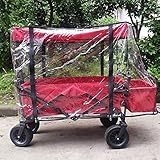 Regenschutz für Handwagen mit Überdachung – Trolleywagen-Zubehör für...