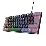 Trust Gaming GXT 867 Acira 60% Mechanische Tastatur Deutsches QWERTZ...