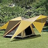 Outdoor-Zelt für 3–5 Personen, Familienzelt, Doppelschichtzelt –...