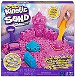 Kinetic Sand Schimmer Sandbox Set - mit 454 g schimmerndem Kinetic Sand in...