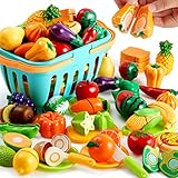 JOYIN 68 Pcs Schneiden Spielen Lebensmittel Spielzeug für Kleinkinder...