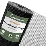 HaGa Maulwurfgitter 1,2m x 10m aus Kunststoff zum Maulwurf Vertreiben im...
