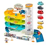 Kinderplay Spielzeugauto-Parkhaus mit Aufzug mit Licht und Autosound,...