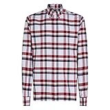 Tommy Hilfiger Kariertes Heritage Oxford Hemd, MW0MW36818-0QJ, Rot und...