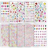 3500 Stück Glitzersteine Selbstklebend, Bunt Strasssteine Selbstklebend,...