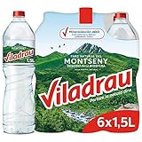 Viladrau Aqua Mineral Natural Wasserflasche, 6 x 1,50 l