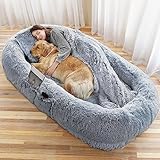 Jolitac 6XL Hundebett Menschliche Größe, Waschbar Katzenbett Hundekorb,...