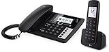 Telekom Sinus PA 207 Plus 1 Schwarz Telefon mit Anrufbeantworter und...