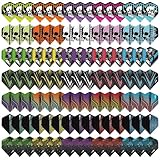 CyeeLife Dart Flights,30 Sets 90 Stück PET Standard Dart zubehör Perfekte...