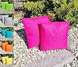 JACK 1x 45x45cm Outdoor Lounge Kissen Dekokissen inkl. Füllung...