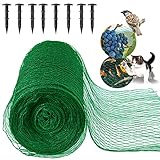 4m x 5m Vogelnetz Vogelschutznetz engmaschig (15x15mm) Robust, witterungs-...