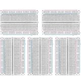 AZDelivery 5 x Mini Breadboard 400 Pin mit 4 Stromschienen kompatibel mit...