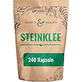 Steinklee Kapseln – 240 Kapseln - Vegan - Frei von Zusatzstoffen – 900...