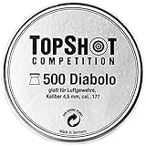 TopShot H&N Sport Diabolo Luftgewehr Luftpistole co2 Munition Kaliber 4,50...