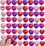 32 Pcs Anti Stress Spielzeug Bälle,5CM Lustige Gesichter Softball,Mini...