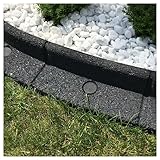 EcoShape FlexiBorder - das Flexible Rasenkantensystem (2 x 1 Meter, Grau)