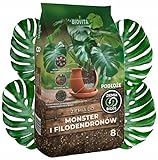 Biovita Substrat 8L für Monstera & Philodendron – lockere Erde-Mischung...