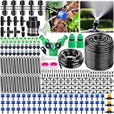 MOYKSRR 387 Pcs Bewässerungssystem Garten, 15m + 55m Bewässerung Kit,...