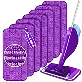 7 Stück Wiederverwendbare Wischpads für Swiffer WetJet,...