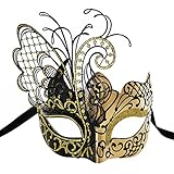 Ubauta Maskerade-Maske für Frauen Venezianische Maske/Halloween/Party/Ball...