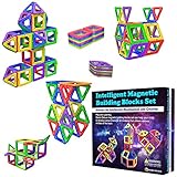 Desire Deluxe Magnetische Bausteine Magnet Montessori Spielzeug für Kinder...